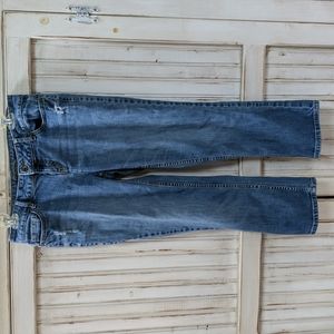 Simply Vera, Vera Wang capri/angle length jeans. Sz 8